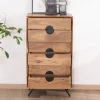 Meuble House Rangement vertical en acacia 6 tiroirs "Spot" Online