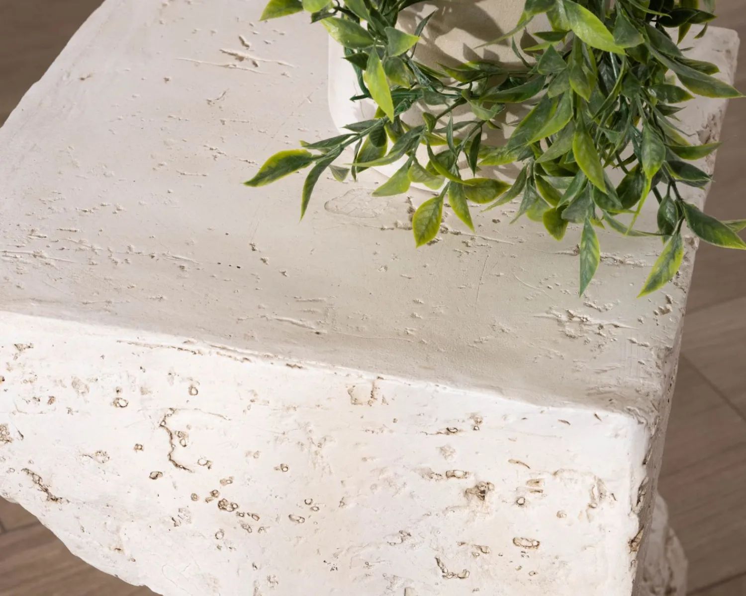 Meuble House Sellette design minéral naturel "Tinos" en oxyde de magnésium Discount