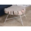 Meuble House Table basse bois tronc pied metal "Nervure" Sale
