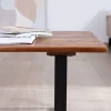 Meuble House Table basse en bois recyclé et pieds métal noir "Alésia" Discount