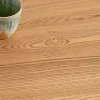 Meuble House Table basse esprit newtro en bois massif naturel et noir "Sydney" avec portes coulissantes Discount