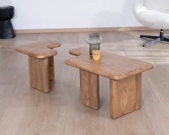 Meuble House Table basse modulable en manguier