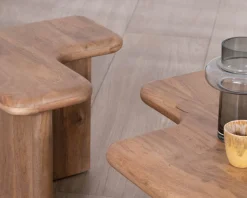 Meuble House Table basse modulable en manguier