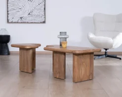 Meuble House Table basse modulable en manguier