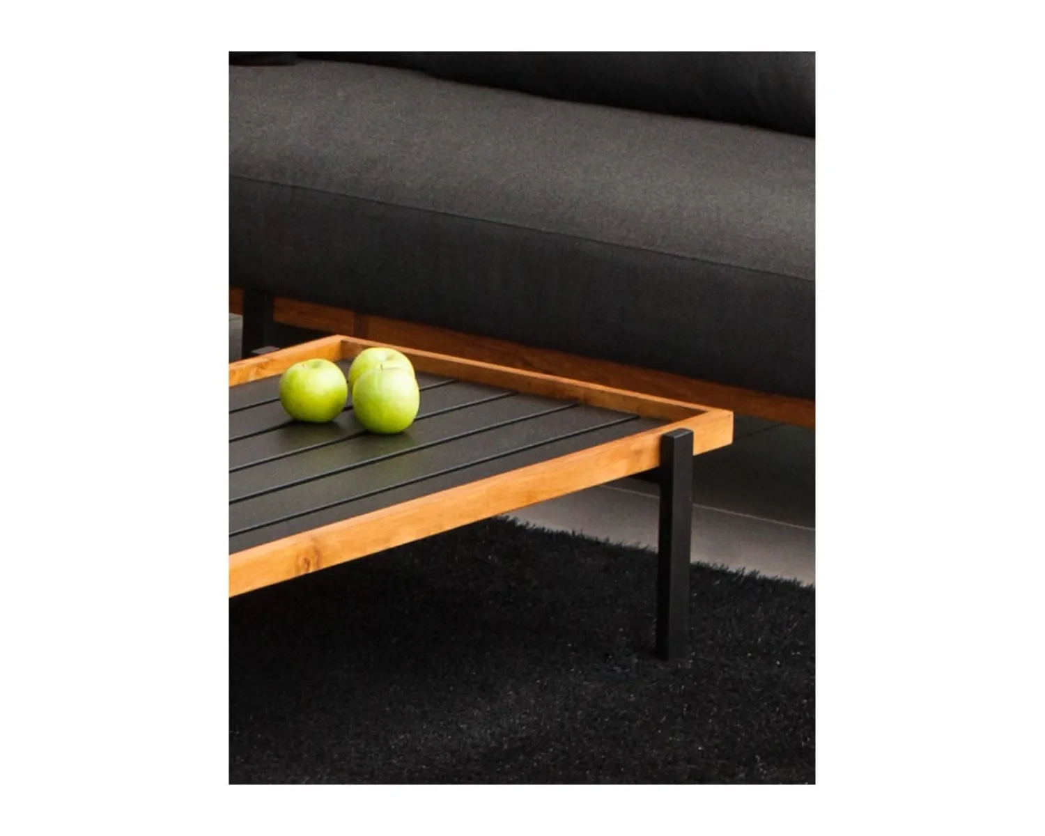 Meuble House Table basse outdoor en teck et aluminium "Maluku Island" Hot