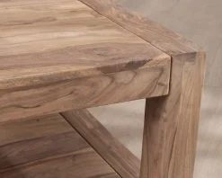 Meuble House Table basse rectangle à double plateau "Kalanohé" en palissandre Sale
