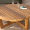 Meuble House Table basse ronde 110 cm en teck "Balanka" New