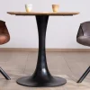 Meuble House Table carrée esprit bistrot en manguier naturel "Piccadilly" 70 cm Clearance