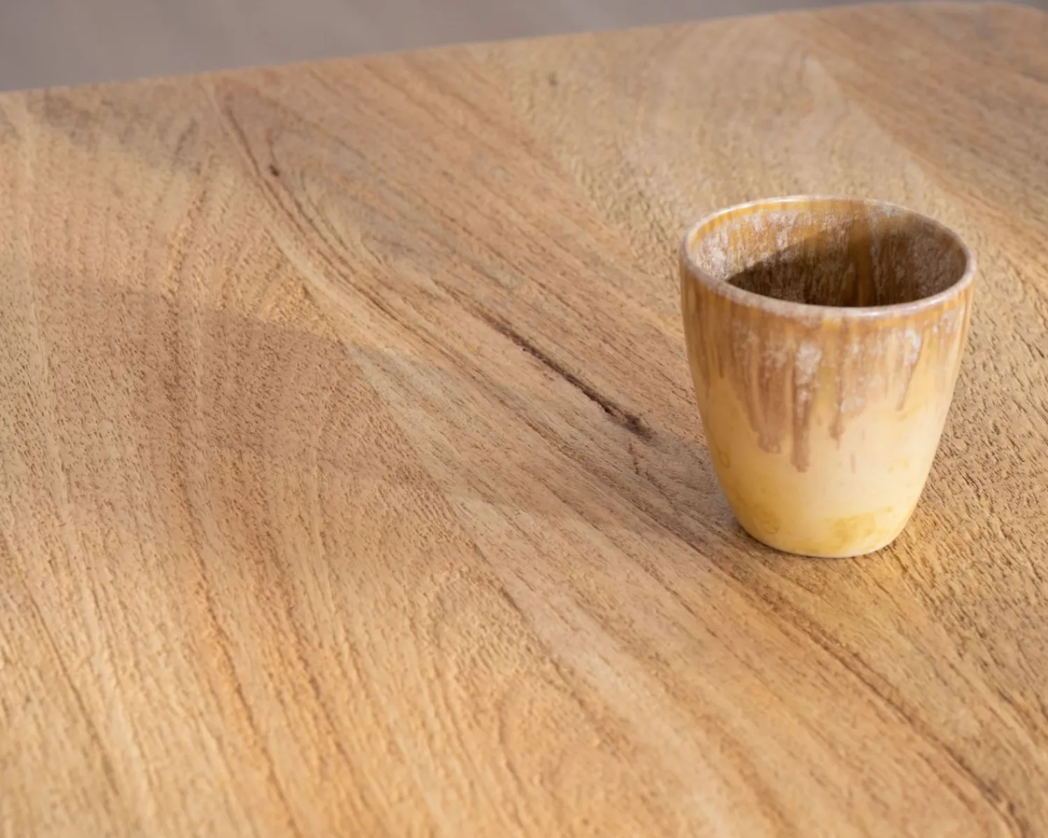 Meuble House Table carrée esprit bistrot en manguier naturel "Piccadilly" 70 cm Clearance