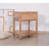 Meuble House Table de chevet ou d'appoint en acacia avec tiroir "Conoa" Outlet