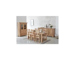 Meuble House Table de ferme chêne massif 210 cm "Artisan" Online