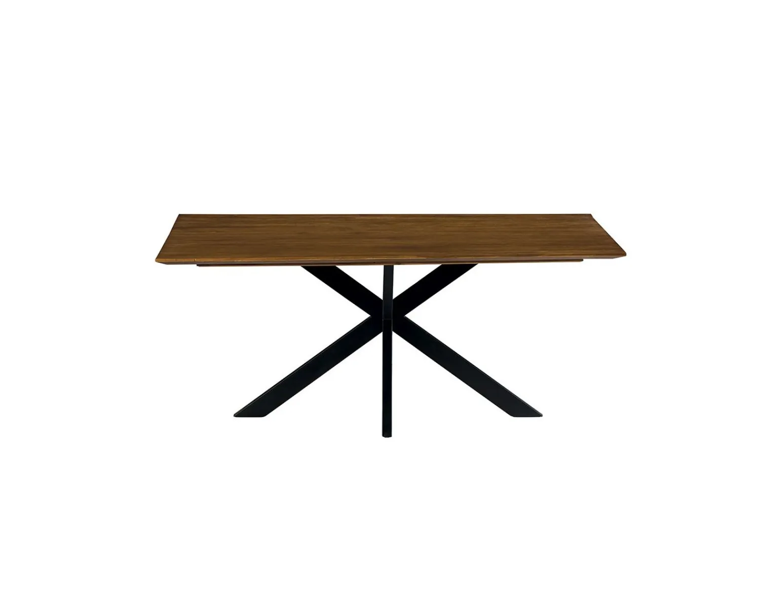 Meuble House Table de repas avec pieds mikado et plateau en teck 180 cm "Copley" Outlet