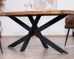 Meuble House Table de repas contemporaine en bois 200 cm