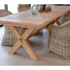 Meuble House Table de repas en bois de teck recyclé 6/8 personnes "Balangan Beach" 200 cm Discount