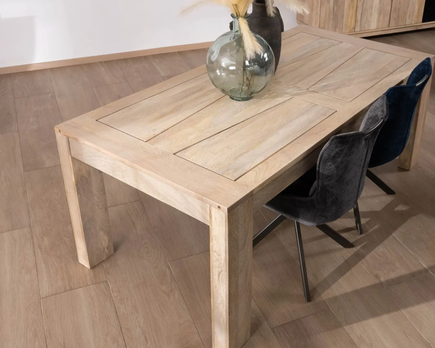 Meuble House Table de repas extensible 160 à 250 cm en manguier "Jappy"