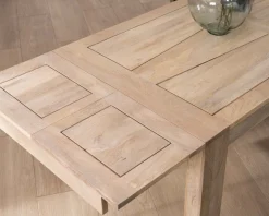 Meuble House Table de repas extensible 200 à 290 cm en manguier 