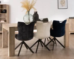 Meuble House Table de repas extensible 200 à 290 cm en manguier 