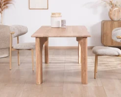 Meuble House Table de repas rectangulaire 180 cm design scandinave 
