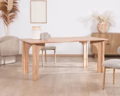 Meuble House Table de repas rectangulaire 180 cm design scandinave 
