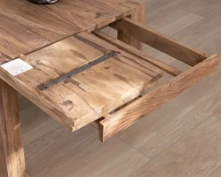 Meuble House Table de salle à manger extensible en palissandre 