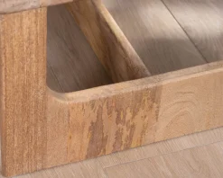 Meuble House Table de salon épurée en manguier naturel "Maestro" 110 cm Clearance