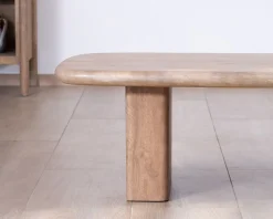 Meuble House Table de salon rectangle en manguier design épuré 