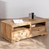 Meuble House Table de salon style classique en manguier "Sarah"
