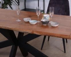 Meuble House Table en acacia avec extensions 180-260cm "Alya" Clearance