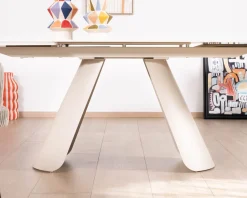 Meuble House Table extensible 160 à 240 cm rétro chic 