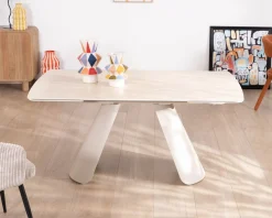 Meuble House Table extensible 160 à 240 cm rétro chic 