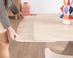 Meuble House Table extensible 160 à 240 cm rétro chic 