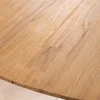 Meuble House Table à manger XXL 280 cm en teck recyclé et pieds mikado "Bahia" forme bateau Sale