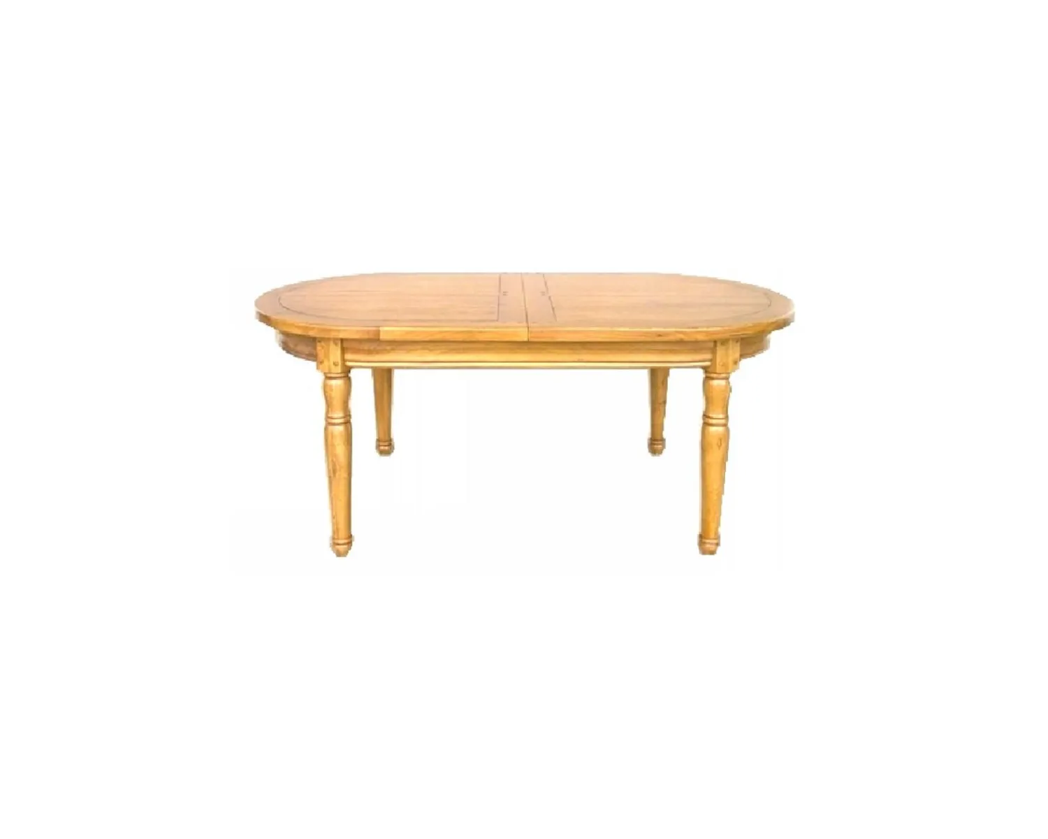 Meuble House Table ovale 180cm chêne massif "Antique" Hot