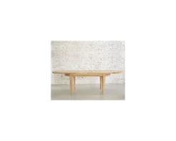 Meuble House Table ovale en chêne massif avec allonges 