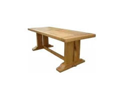 Meuble House Table poutre 220cm chêne massif "Antique" Online