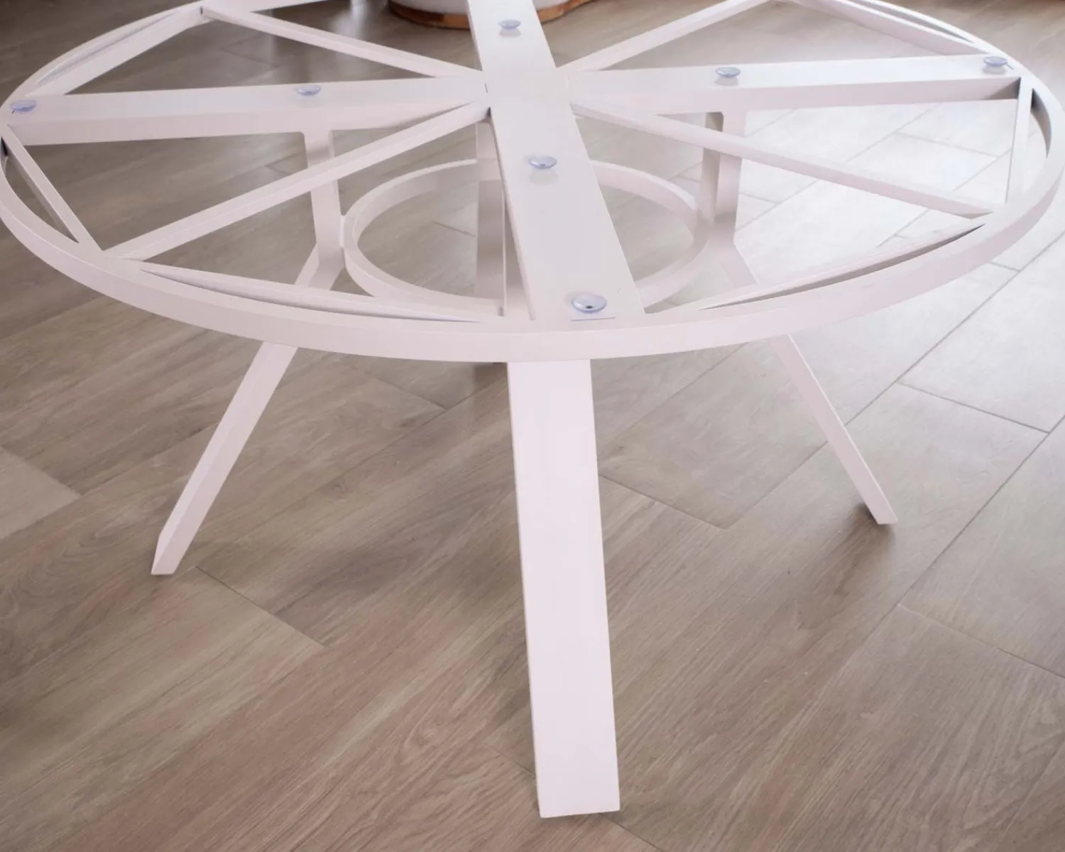 Meuble House Table ronde noire en céramique et aluminium "Chinon" 160 cm Online