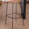 Meuble House Tabouret de bar métal et bois "Caractère" Outlet