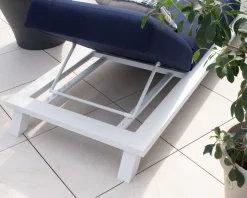 Meuble House Transat haut de gamme bleu et blanc 