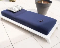 Meuble House Transat haut de gamme bleu et blanc 