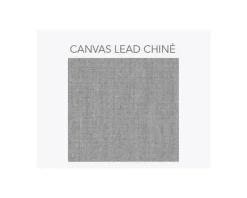 Meuble House Transat 2 places blanc et gris clair tissu Sunbrella "Nusa Pedina" Sale