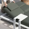 Meuble House Têtière en tissu vert kaki pour bain de soleil "Nusa Pedina" Outlet