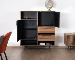 Meuble House Vaisselier en teck recyclé
