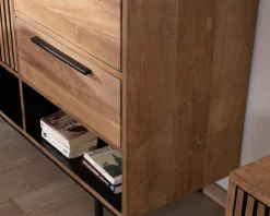 Meuble House Vaisselier en teck recyclé